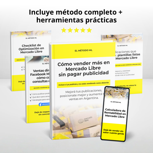 El método para convertir más visitas en ventas en Mercado Libre